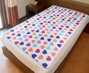 Uppvärmd filt 70 x 150 cm 8