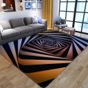 Optisk illusion matta 80x120 cm 3