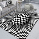 Optisk illusion matta 80x120 cm 6