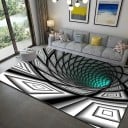 Optisk illusionsmatta 120x160 cm 10