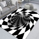 Optisk illusionsmatta 120x160 cm 12