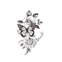 Tillfällig blomtatuering 9
