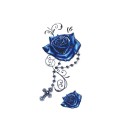 Tillfällig blomtatuering 16