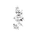 Tillfällig blomtatuering 18