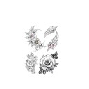 Tillfällig blomtatuering 30