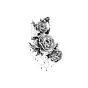 Tillfällig blomtatuering 36