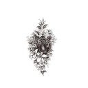 Tillfällig blomtatuering 41