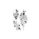 Tillfällig blomtatuering 44