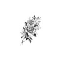 Falsk blomma tatuering 2
