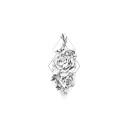 Falsk blomma tatuering 4