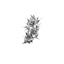 Falsk blomma tatuering 11