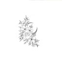 Falsk blomma tatuering 12