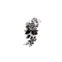 Falsk blomma tatuering 14