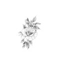 Falsk blomma tatuering 19