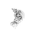Falsk blomma tatuering 20