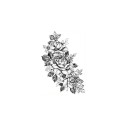 Falsk blomma tatuering 30