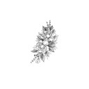Falsk blomma tatuering 32