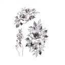 Falsk blomma tatuering 47