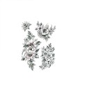 Falsk blomma tatuering 50