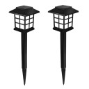 Trädgårdssollampa 2 st 3