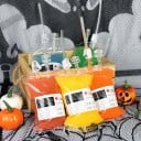 Dekorace pytlík na infuzi 4 ks na Halloween 4