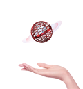 Létající LED spinner koule 5