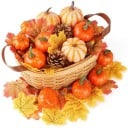 Herbstliche Mini-Dekorationen 50 Stk 3