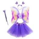 Costume d'enfant ailes de papillon avec jupe 5