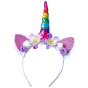 Diadème d'enfant licorne P3993 5