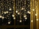 LED světelný řetěz sněhové vločky 7