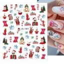 Jul 5D nagelklistermärken 3