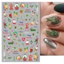 Jul 5D nagelklistermärken 8
