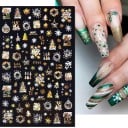 Jul 3D nagelklistermärken N984 6