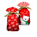 Bolsa de regalo de Navidad 23 x 15 cm 5 uds. 10