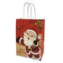 Bolsa de regalo de Navidad 21 x 15 x 8 cm 4 uds. 4