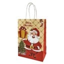Bolsa de regalo de Navidad 21 x 15 x 8 cm 4 uds. 5