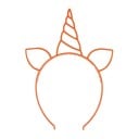Diadème lumineux licorne 2 pièces 7