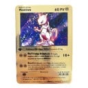 Carta coleccionable de Pokémon metálica: 1 carta legendaria 20