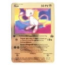 Carta coleccionable de Pokémon metálica: 1 carta legendaria 21