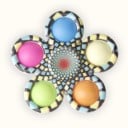 Antistresový fidget spinner P4100 7