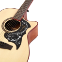 Gitarr klistermärke med fågel 5