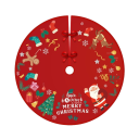 Julgransmatta 90 cm 10