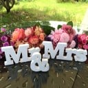 Esküvői dekoráció Mr és Mrs 3