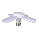 Hopfällbar LED-lampa 28 W kallvit 1