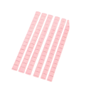 96 pcs Colle en gel réutilisable pour ongles artificiels 5 mm x 2,54 cm Pâte à ongles pour support d'entraînement 9