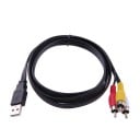 Prepojovací kábel USB na RCA 1,5 m 3
