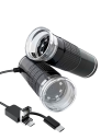 USB digitale microscoop met standaard 50-1000x, 640x480 px, 8 LED's 2