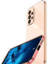 Siliconen hoesje met gouden randen voor Samsung Galaxy A54 5G 11