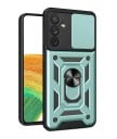 Beschermhoes met magneet, standaard en lensdop voor Samsung Galaxy A04 6