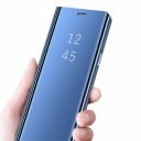 Ochranné flipové pouzdro se zrcadlovým efektem na Samsung Galaxy S22 Ultra 9